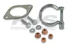 HJS Montagesatz Katalysator 82 15 6599 für FORD FOCUS III Produktbild-Vorschau 3