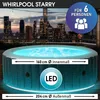 BRAST Whirlpool aufblasbar MSpa Starry mit LED Beleuchtung Produktbild-Vorschau 3