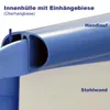 Ersatzfolie Ø 2,50 x 1,20 m 0,60 mm blau EB Produktbild-Vorschau 3
