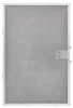 A close-up, front-facing view of a metal range hood filter. Produktbild-Vorschau