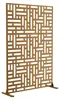 Trennwand ‘Bernalda’ 180 x 120 cm Stahl Braun Produktbild-Vorschau 2