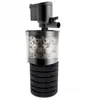 A black and clear aquarium filter with white ceramic rings inside, set against a white background. Anteprima dell’immagine prodotto
