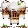 PLATINUX Kaffeegläser mit Motiv max. 350ml Set 3-Teilig aus Produktbild-Vorschau 1