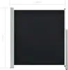 vidaXL Ausziehbare Seitenmarkise 140x300 cm Schwarz Produktbild-Vorschau 16
