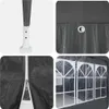 vidaXL Party-Zelt Anthrazit 600 x 400 x 266 cm Polyethylen Produktbild-Vorschau 6