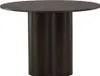 Olivia table de salle à manger ⌀110cm marron. Voir les images du produit 2