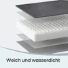 FEANDREA Orthopädisches Hundebett M, abnehmbarer Bezug, Produktbild-Vorschau 5