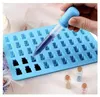 3er Set Mini Silikon Schokoladenformen Gummibärchen Herz Produktbild-Vorschau 6