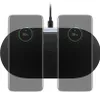 Goobay Kabellose Dual-Schnellladematte 10 W (schwarz) Produktbild-Vorschau 1