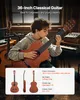 Gitara klasyczna VEVOR, 900 mm, zestaw startowy dla Podgląd zdjęcia produktu 6