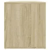 A close-up view of a wooden shelf unit. Podgląd zdjęcia produktu