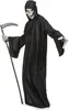 A person wearing a grim reaper costume, holding a scythe. Anteprima dell’immagine prodotto