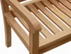 Gartenbank Teakholz 120 cm, 2-Sitzer, Modell Beaufort Produktbild-Vorschau 11