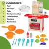 Grande cucina per bambini con luce, rubinetto Anteprima dell’immagine prodotto 3