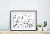 MuchoWow® Gerahmtes Poster Wasserfarben - Tiere - Dschungel Produktbild-Vorschau 6
