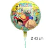Fóliová balónová dekorácia s motívom One Piece, priemer 43 Náhľad obrázku produktu 3