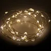 Vianočné osvetlenie 40 LED teplá biela na striebornom drôte Náhľad obrázku produktu 9