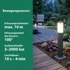 MasterLED LED Wegeleuchte E27 mit Sensor IP44 65cm Schwarz Produktbild-Vorschau 4