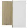 vidaXL Pensile ad angolo Lyon Sonoma rovere 57x57x60 cm Anteprima dell’immagine prodotto 6