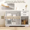 HOMCOM Sideboard mit Soft-Close-Türen, Produktbild-Vorschau 4