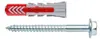 fischer Duopower 10 x 50 S so skrutkou, balenie po 25 ks. Náhľad obrázku produktu 2