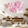Bild auf Leinwand - Leinwandbild - 5 Teile - Pfingstrosen Produktbild-Vorschau 7