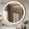 LED Badezimmerspiegel Rund 80 cm – Badspiegel mit LED Produktbild-Vorschau 9