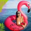 Kuketo | Plavecký kruh Flamingo 120 cm - XXL nafukovací Náhled obrázku produktu 2