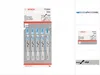 Bosch 2608631013 Bosch 5 Stichsägeblätter T 118 A Podgląd zdjęcia produktu 1