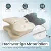 A cutaway view of an orthopedic pillow highlighting its materials and features. Produktbild-Vorschau