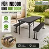 Bierzeltgarnitur 3-tlg. klappbar Länge 107 cm Produktbild-Vorschau 5