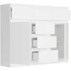 Komoda 120 cm, 6 zásuviek, 2 dvierka, skriňa FRAMIRE S-62D, Náhľad obrázku produktu 10