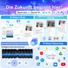 Marketing collage showing various features and applications of the Blackview x Gemini KI. Produktbild-Vorschau
