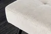 Bank BOUTIQUE 100cm beige Kordel Produktbild-Vorschau 5