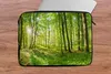 MuchoWow® Laptop Hülle 13 Zoll Natur - Bäume - Wald - Grün Produktbild-Vorschau 5