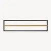 Wandgarderobe 'Evje' 80x30x20 cm Eicheoptik/Schwarz Produktbild-Vorschau 7