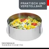 Tortenring TONDO XXL mit Verstellgriffen, H 10 cm Produktbild-Vorschau 3