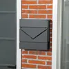 HOMCOM Wandbriefkasten met slot, postkasten van verzinkt Productafbeelding-voorbeeld 2