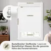 Verdunklungsrollo 65x130cm Weiß Thermorollo Fensterrollo Produktbild-Vorschau 5
