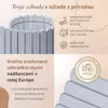 Floranica drevený okraj záhona 40 x 100 cm strieborný Náhľad obrázku produktu 2