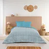 Bleu Calin Couette Imprimée Douceur - Chaude 350g/m2 - Voir les images du produit 2