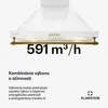 Klarstein Montblanc nástenný digestor, digestor s Náhľad obrázku produktu 4
