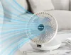 Verk 16038 Bezdrátový, skládací USB ventilátor, 3,7 W, bílý Náhled obrázku produktu 6