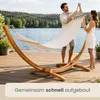 XXL Hängemattengestell 325 cm Holz - Outdoor Ständer für 2 Produktbild-Vorschau 14