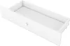 An empty white drawer with a single knob on the front. Náhled obrázku produktu