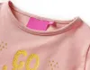 Kinder-Langarmshirt Hellrosa 128 Produktbild-Vorschau 3