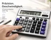 Taschenrechner Solar Tischrechner Big Display Produktbild-Vorschau 5