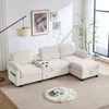Duża sztruksowa sofa Sweiko z komfortową pianką. Cechy: Podgląd zdjęcia produktu 11