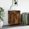 [Home] Sideboard Räuchereiche 69,5x34x90 cm Holzwerkstoff , Produktbild-Vorschau 1