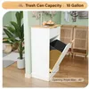 FCH armoire à linge pour panier à linge, meuble de salle de Voir les images du produit 5